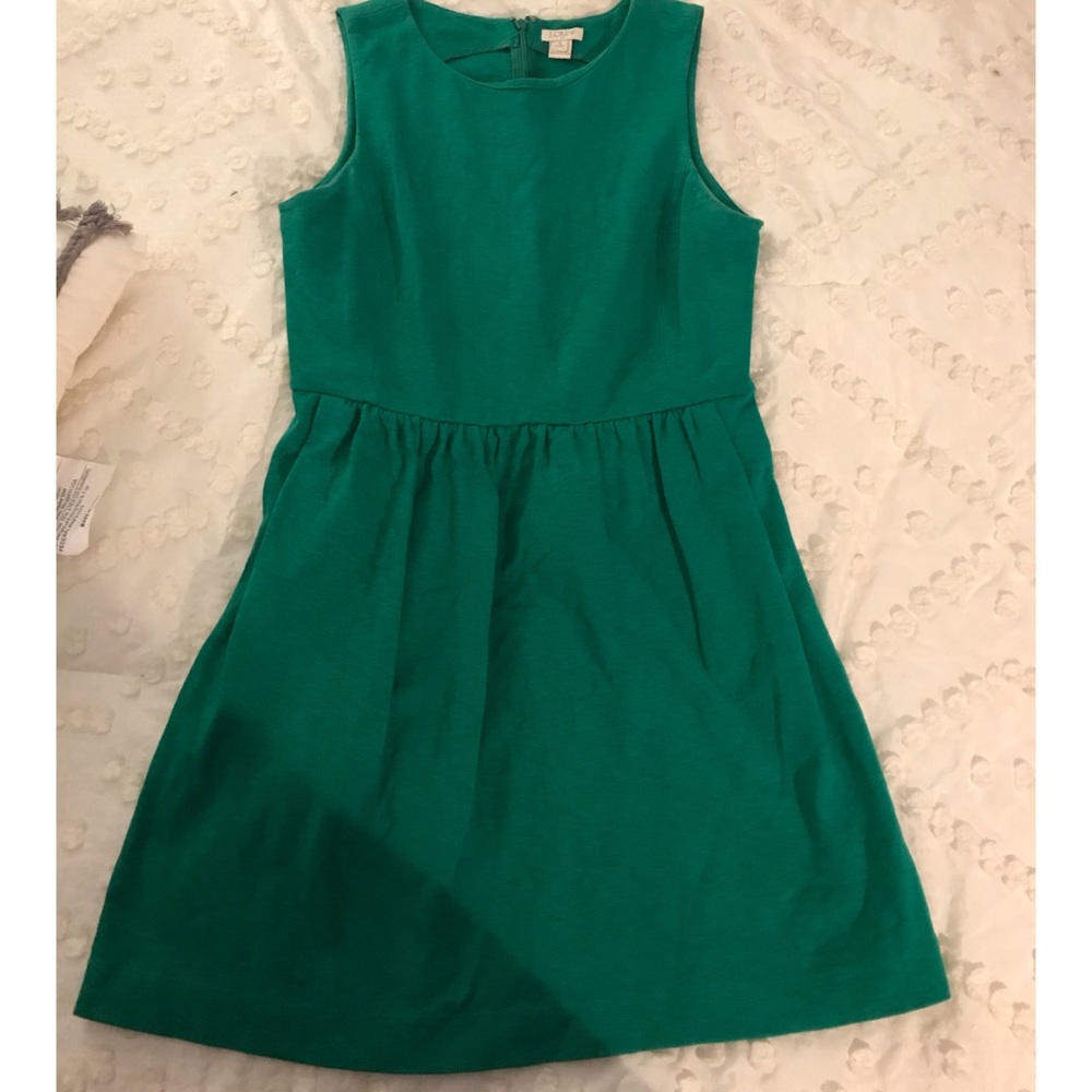 J Crew Factory Green Dress